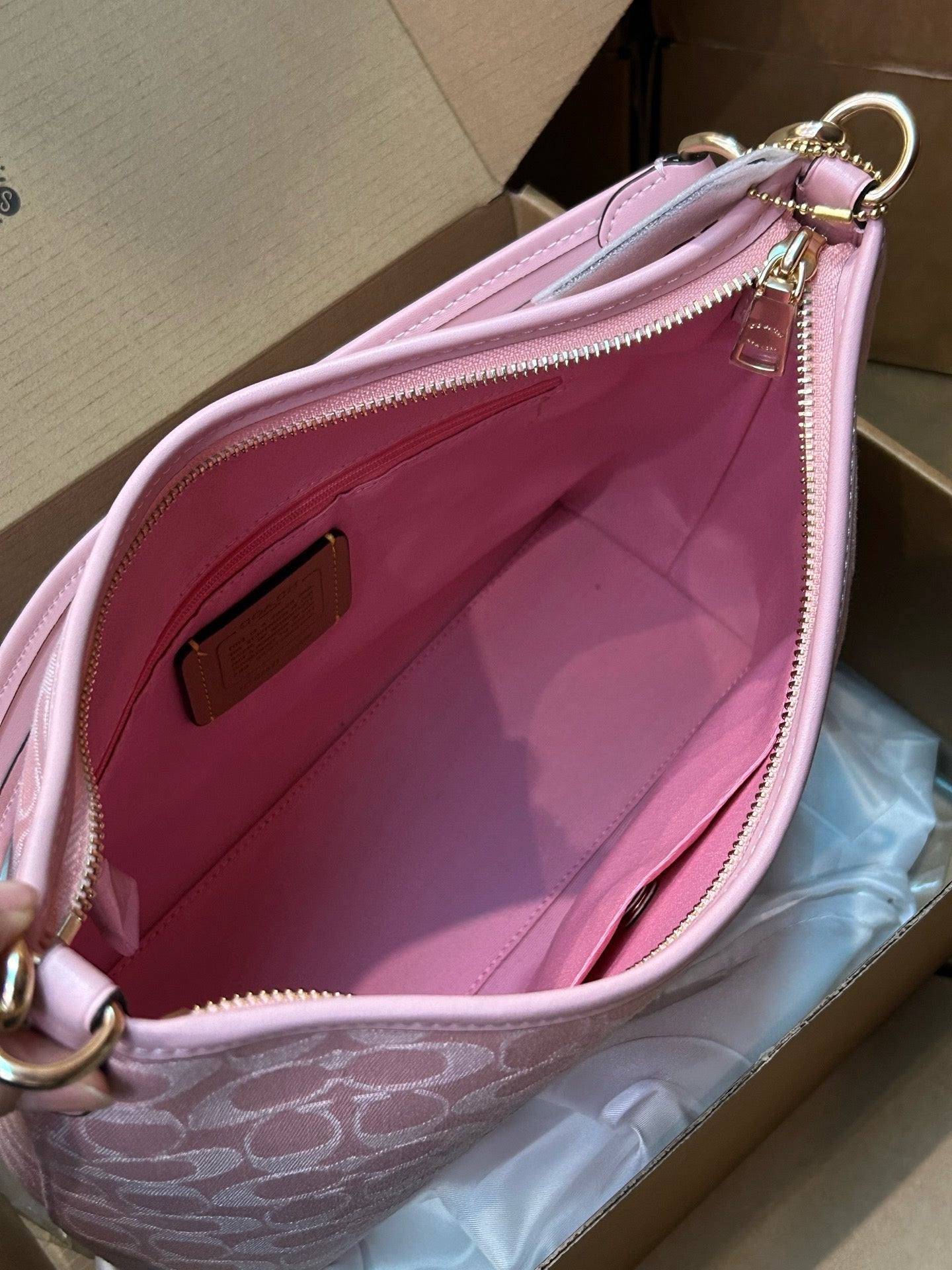 Coach Laurel Shoulder Bag In Signature Denim