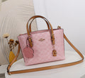 Coach Mollie Tote Bag 25 In Signature Canvas With Charms