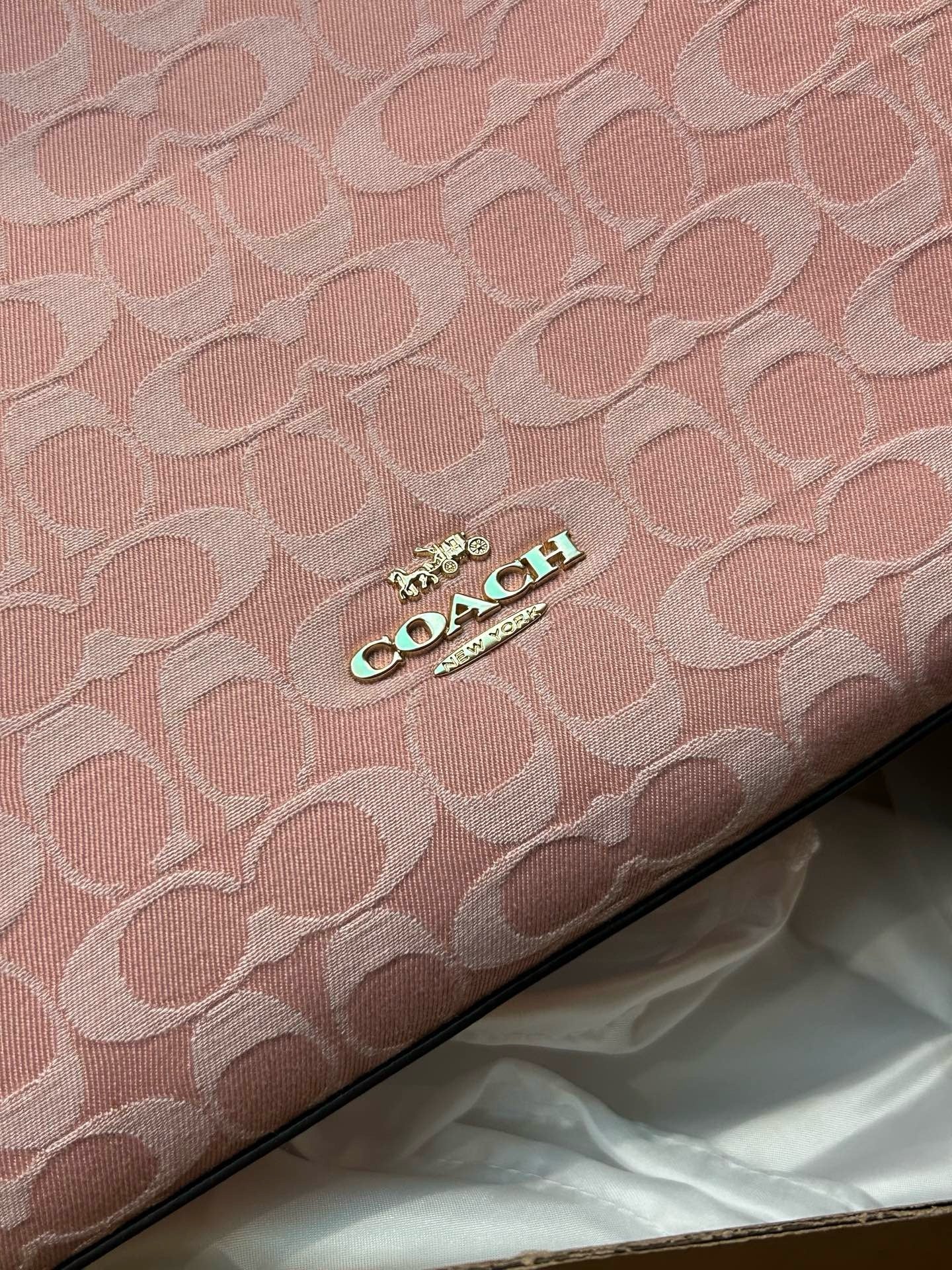 Coach Laurel Shoulder Bag In Signature Denim